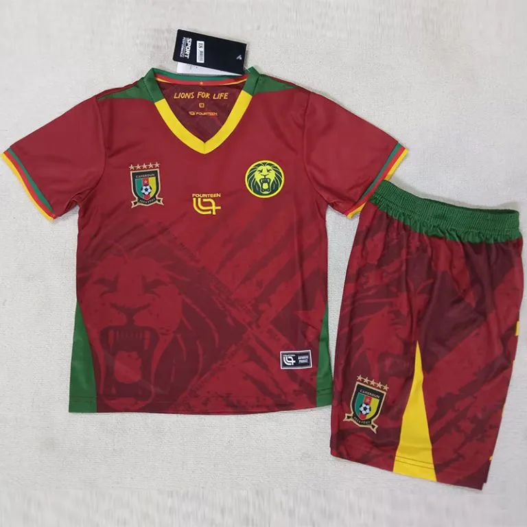 25-26 Camerún - Camiseta Infantil - Suplente