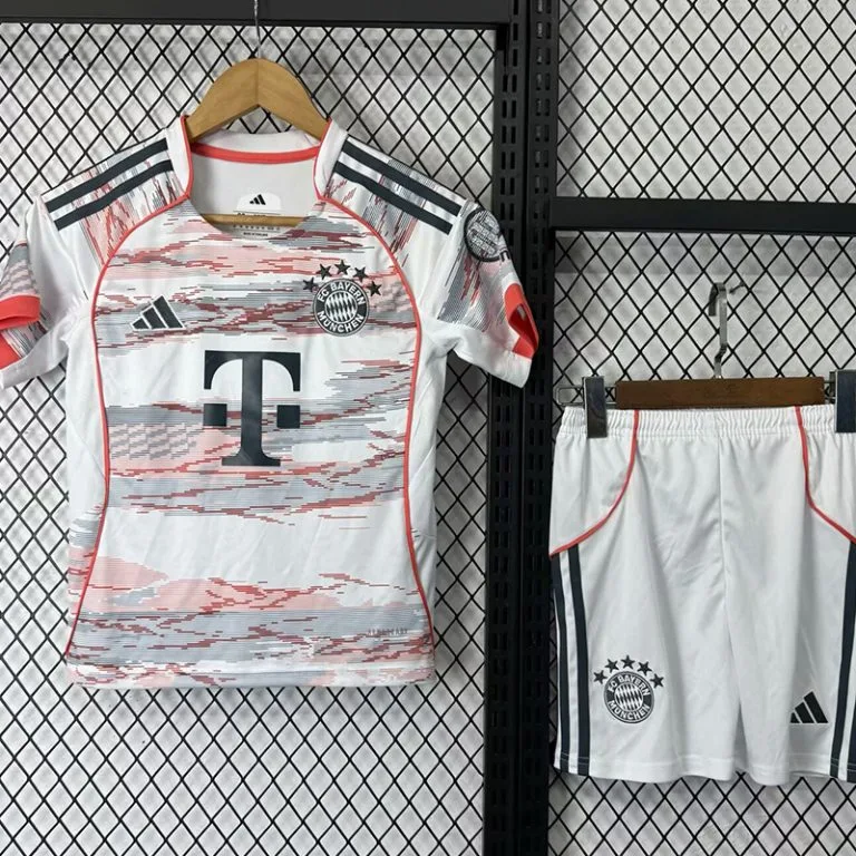 25-26 Bayern - Camiseta Infantil - Suplente