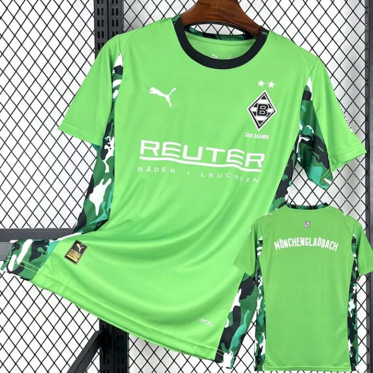 25-26 Mönchengladbach - Camiseta Versión Hincha - Suplente
