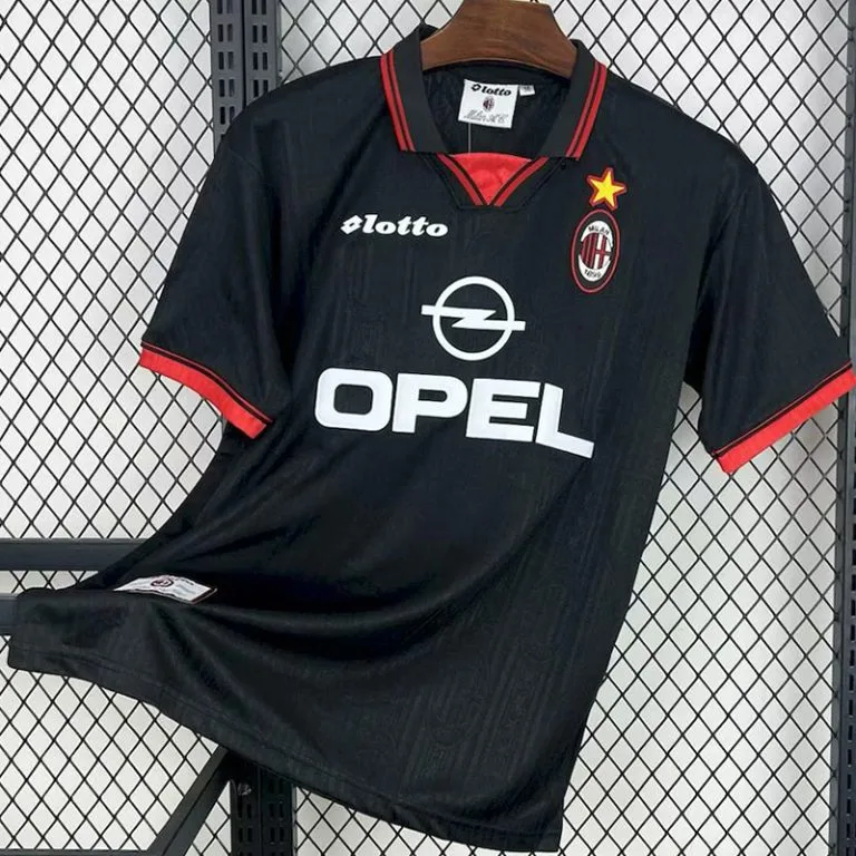 1997-1998 ACM - Camiseta RETRO - Negro