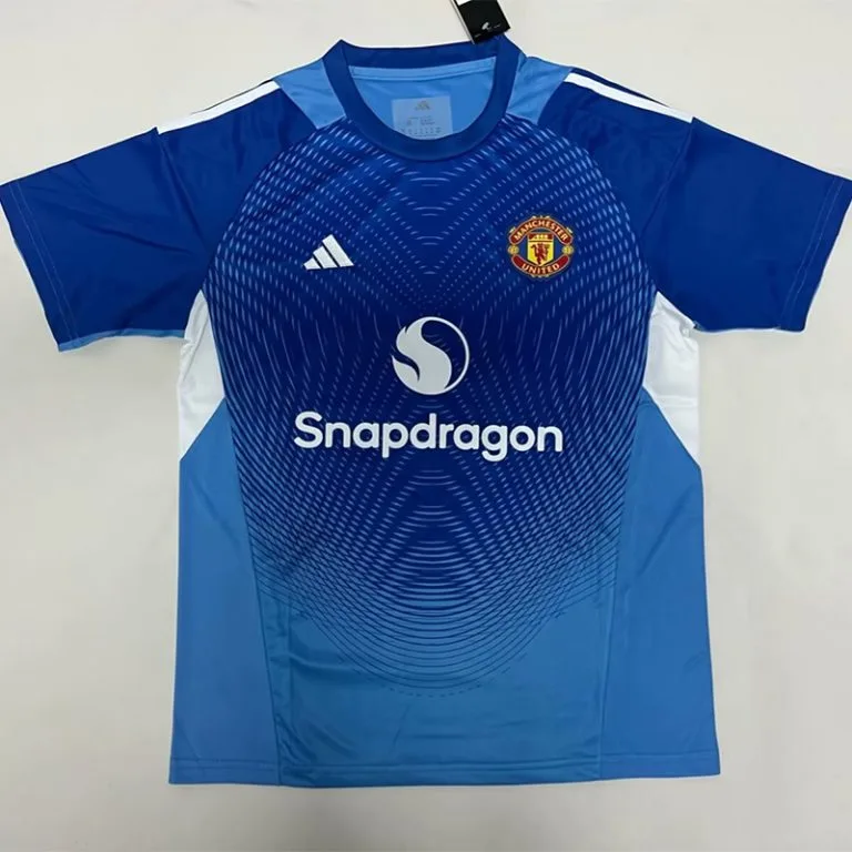 25-26 Man Utd - Camiseta Arquero Versión Hincha - Azul