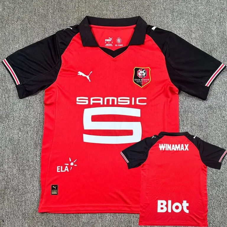 25-26 Stade Rennais - Camiseta Versión Hincha - Titular