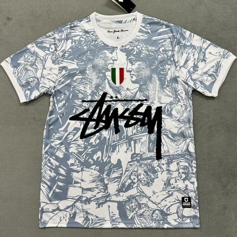 24-25 Italia - Camiseta - Gris y Blanco - Edición Especial Hincha