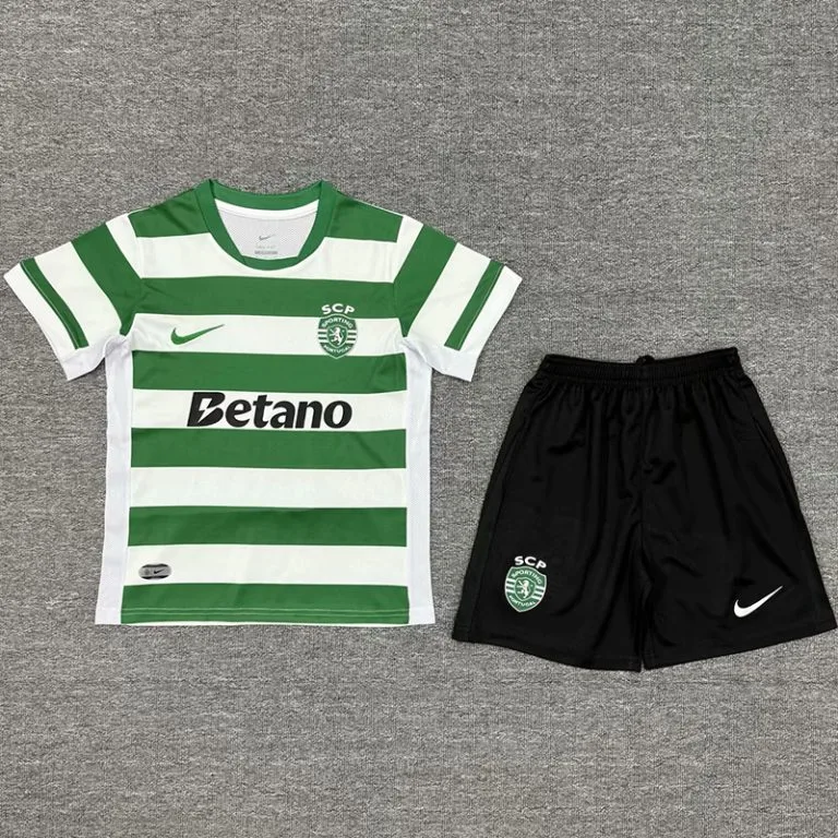 25-26 Sporting Lisbon - Camiseta Infantil - Titular