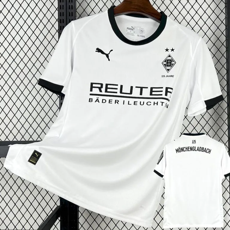 25-26 Mönchengladbach - Camiseta Versión Hincha - Titular