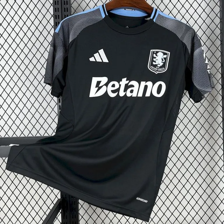 25-26 Aston Villa - Camiseta Versión Hincha - Suplente