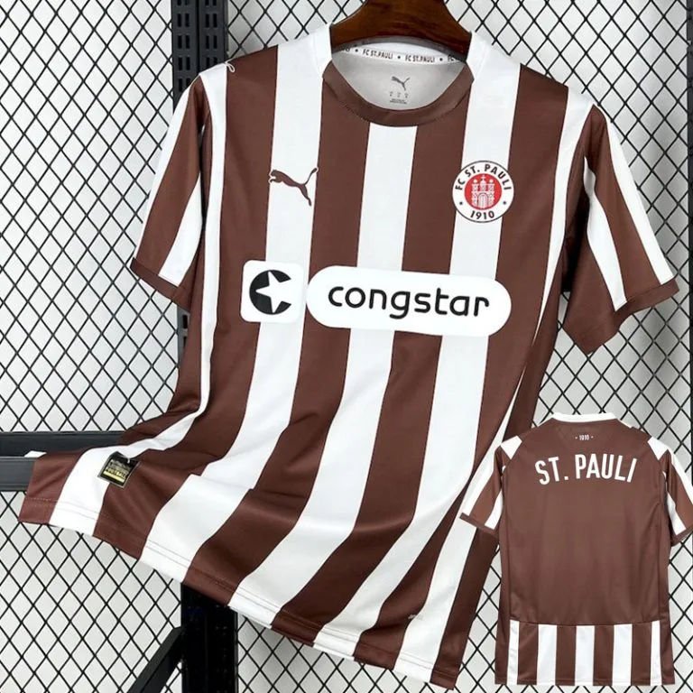 25-26 St. Pauli - Camiseta Versión Hincha - Titular