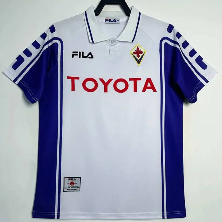 1999-2000 Fiorentina - Camiseta RETRO - Suplente