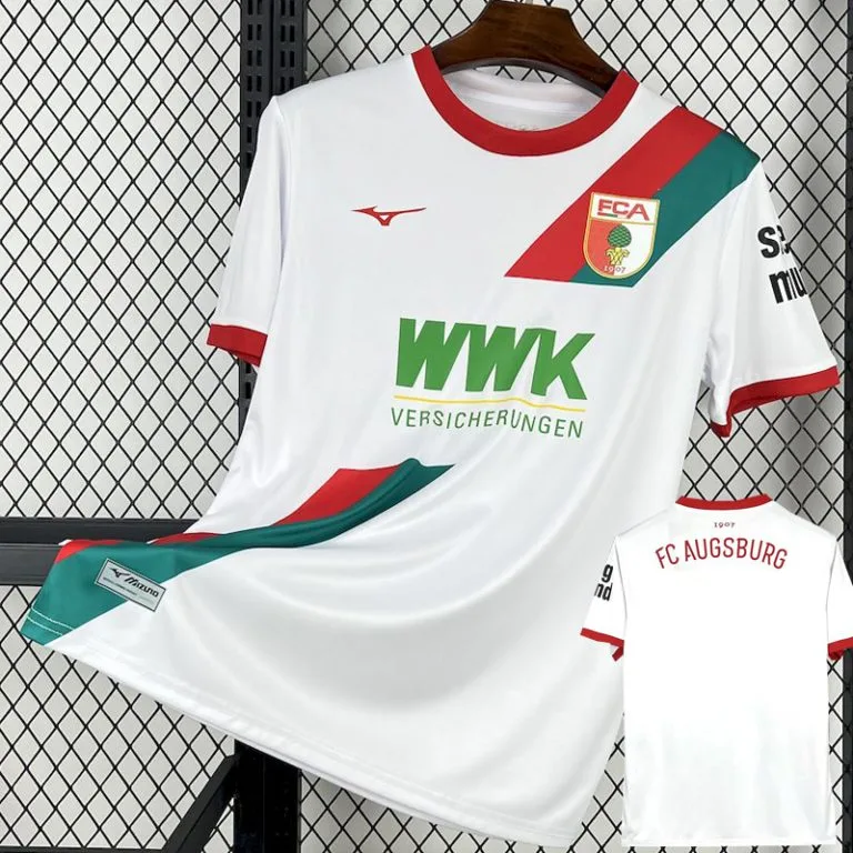 25-26 Augsburg FC - Camiseta Versión Hincha - Titular