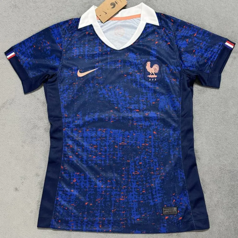 2025 Francia - Camiseta Versión Mujer - Titular