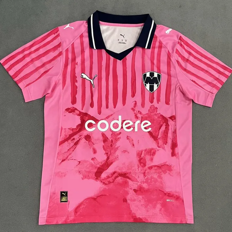 2025 Monterrey - Camiseta Arquero Versión Hincha - Rosa