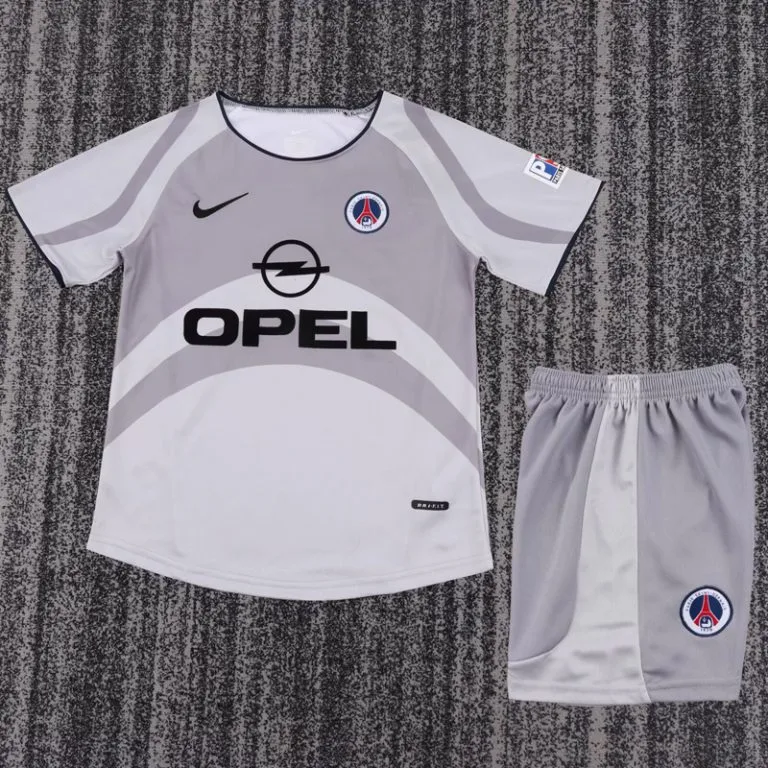 2001-2002 PSG - Camiseta Infantil RETRO - Suplente