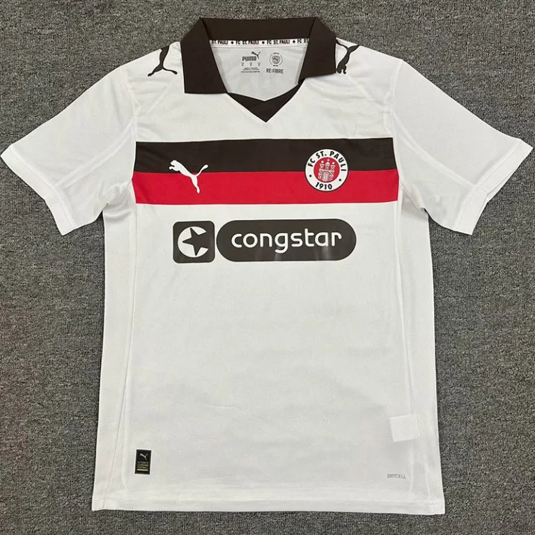 25-26 St. Pauli - Camiseta Versión Hincha - Suplente