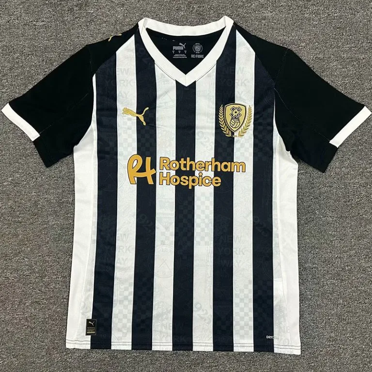 25-26 Rotherham United - Camiseta Versión Hincha - Tercera