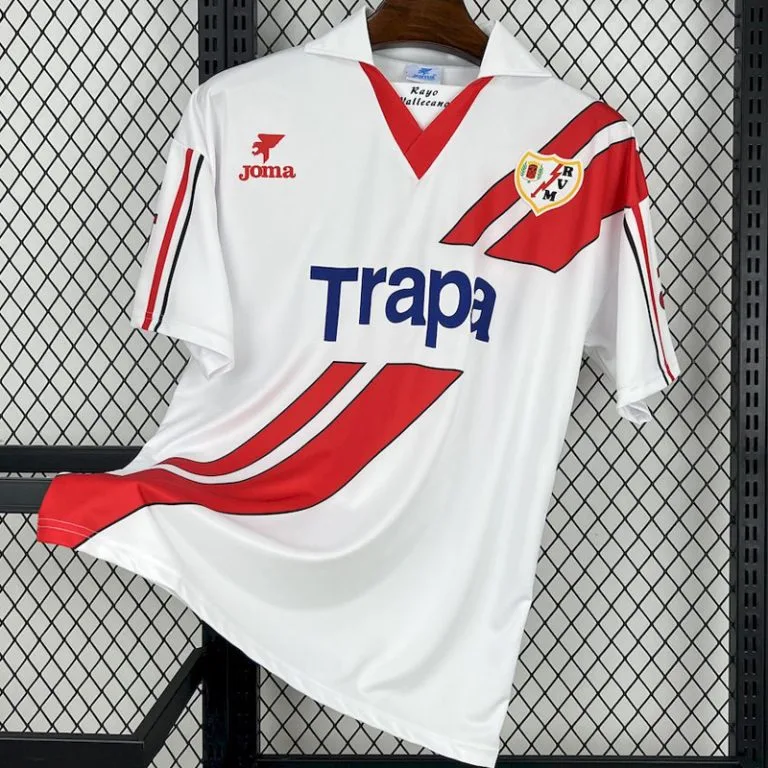 1997-1998 Rayo Vallecano - Camiseta RETRO - Titular