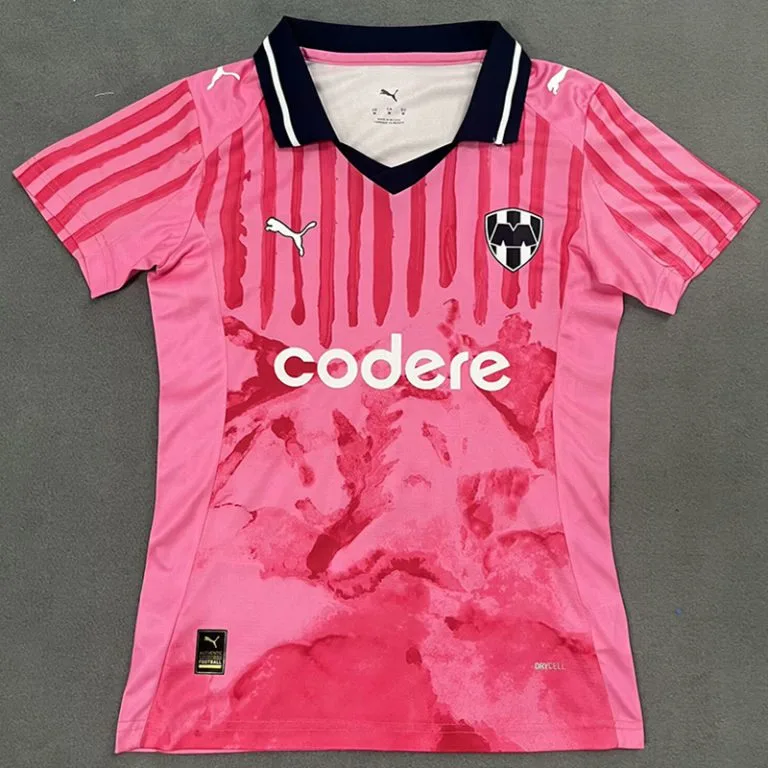2025 Monterrey - Camiseta Arquero Versión Mujer - Rosa