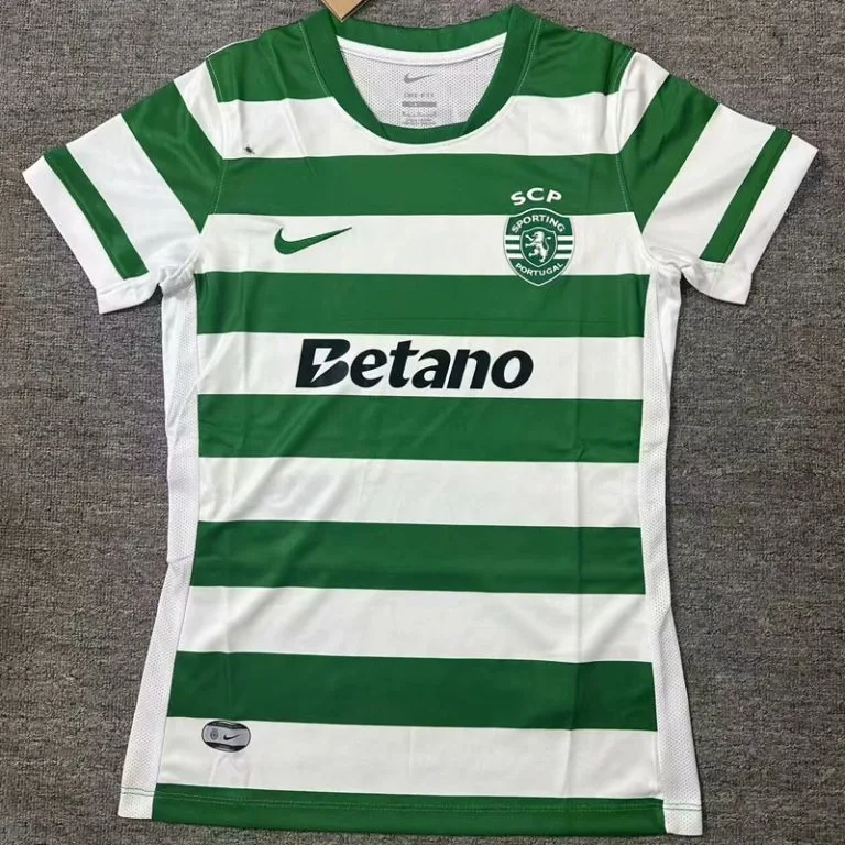 25-26 Sporting Lisbon - Camiseta Versión Mujer - Titular