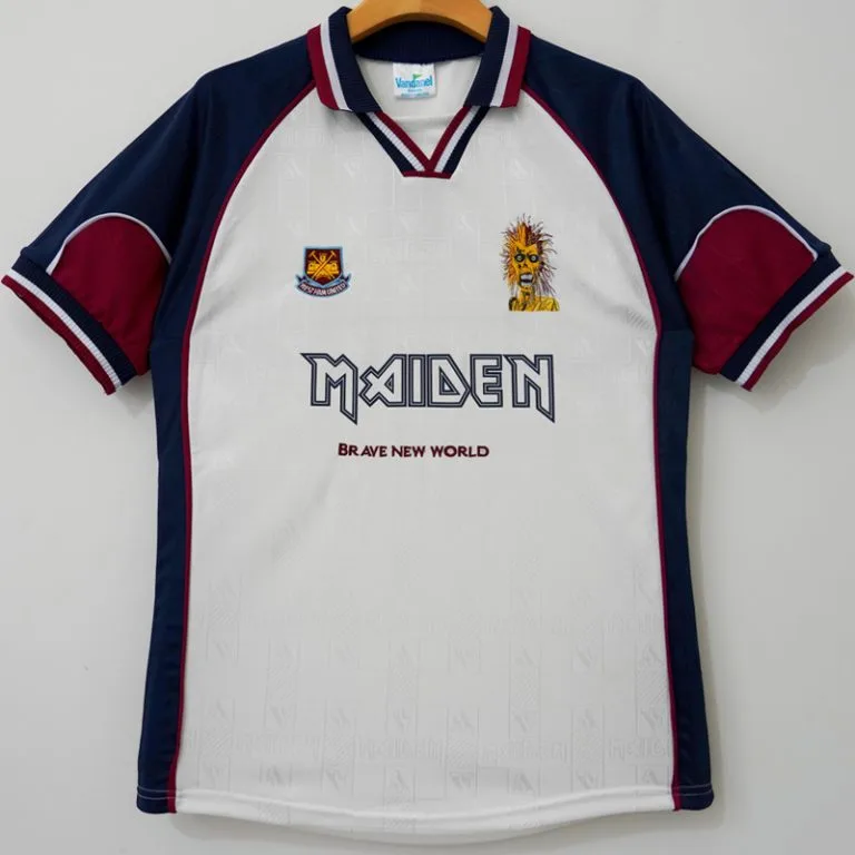 1999 West Ham - Camiseta RETRO - Suplente