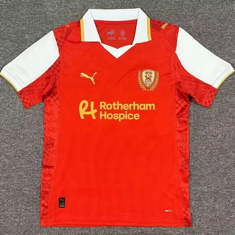 25-26 Rotherham United - Camiseta Versión Hincha - Titular
