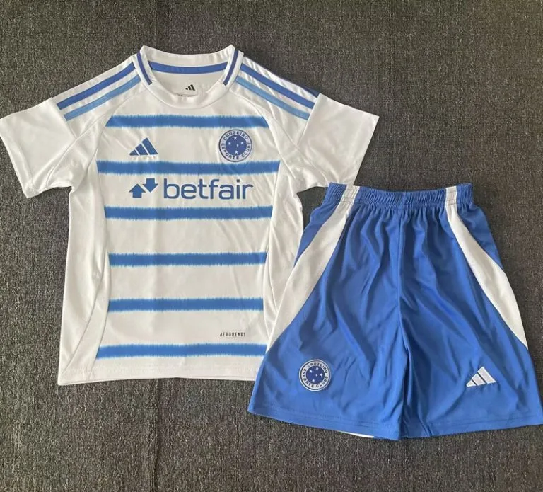 25-26 Cruzeiro - Camiseta Infantil - Suplente