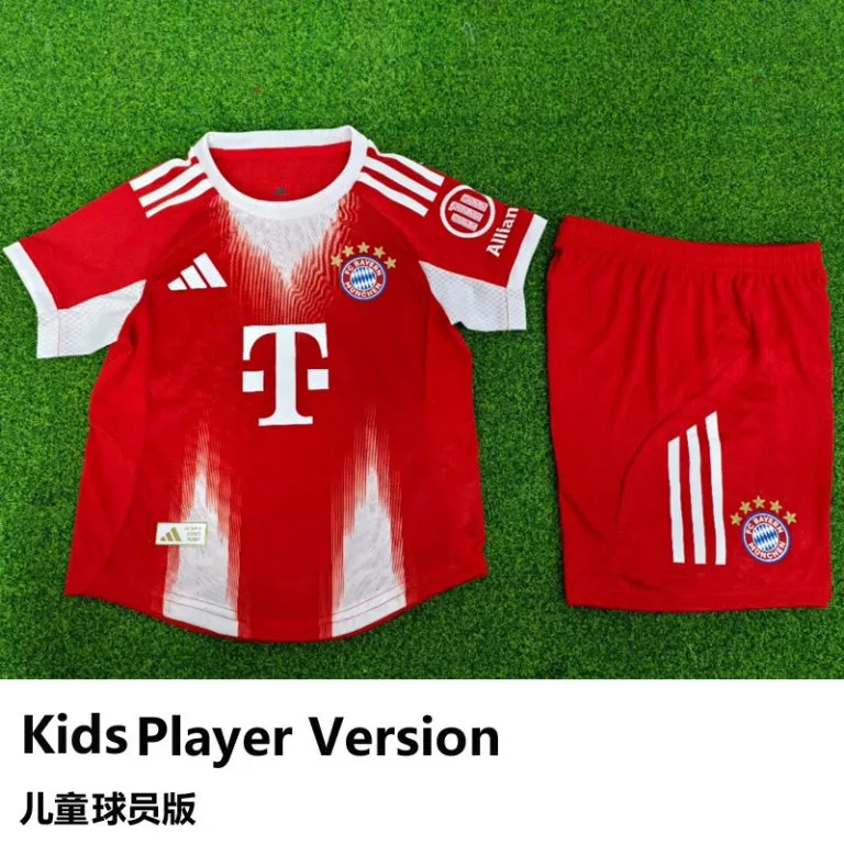 25-26 Bayern - Camiseta Infantil - Titular - Versión Jugador