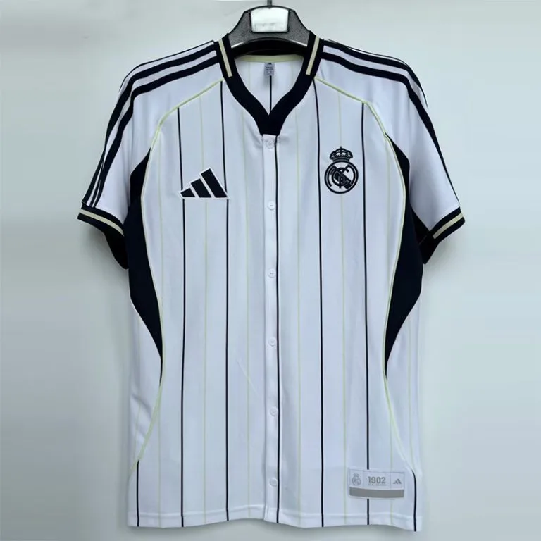 25-26 RMA - Camiseta de Béisbol - Blanco - Edición Casual