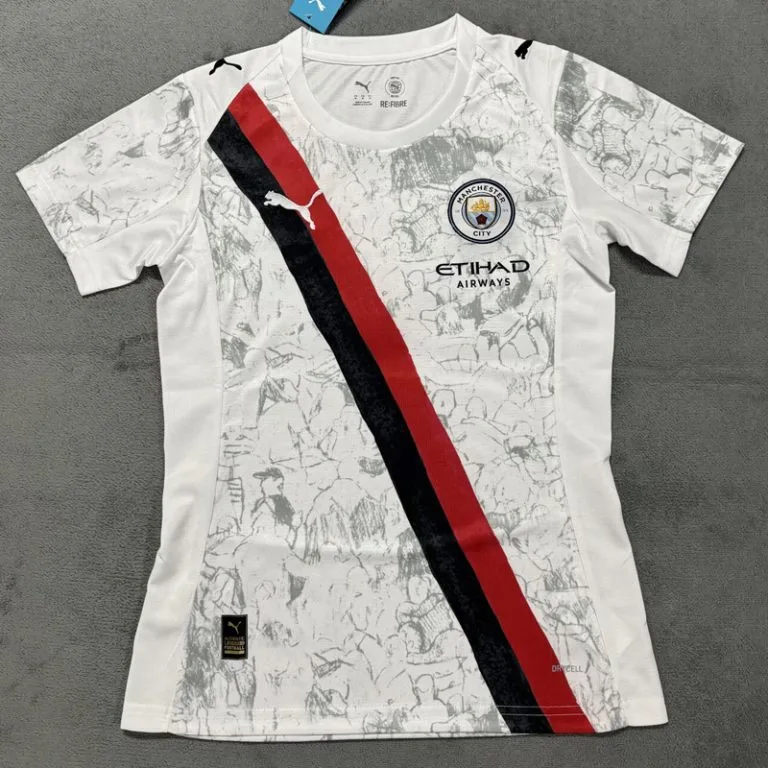 25-26 Man City - Camiseta Versión Mujer - Suplente - Mundial de Clubes