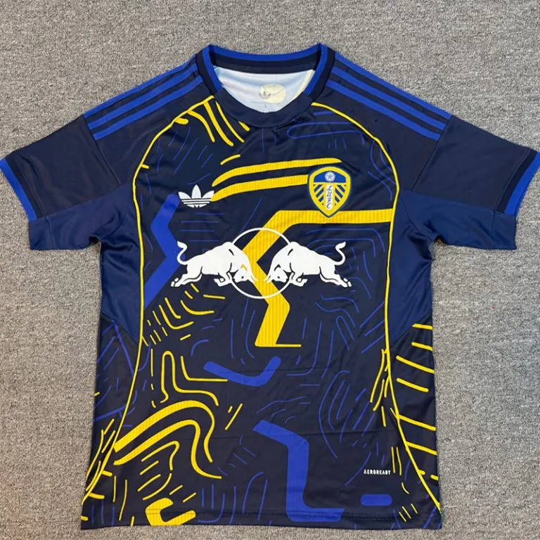 25-26 Leeds United - Camiseta - Azul Royal - Edición Especial Hincha