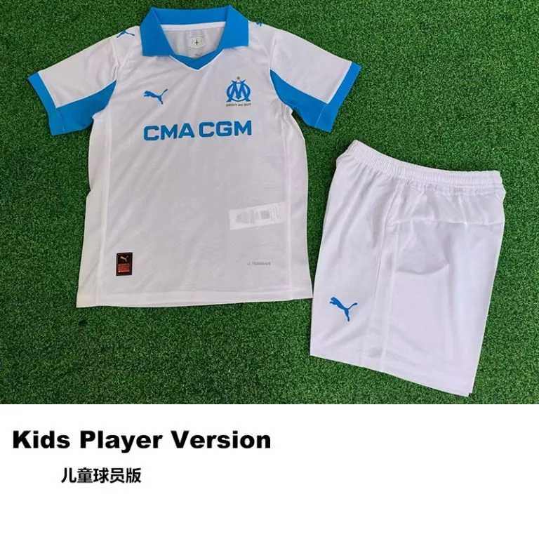 25-26 Marseille - Camiseta Infantil - Titular - Versión Jugador