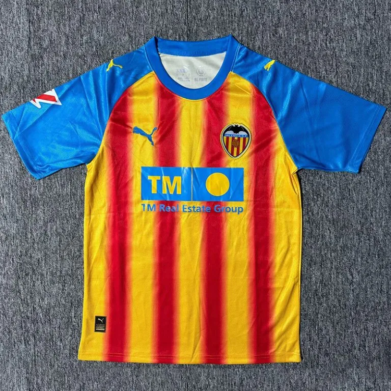 25-26 Valencia - Camiseta Versión Hincha - Amarillo