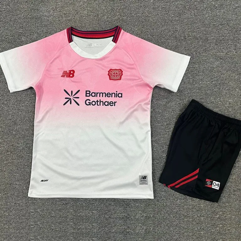 25-26 Leverkusen - Camiseta Infantil - Rosa