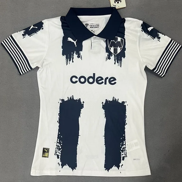 2025 Monterrey - Camiseta Versión Mujer - Blanco