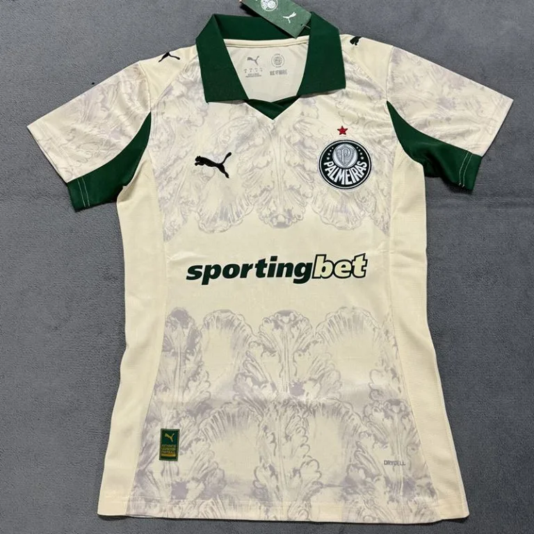 25-26 Palmeiras - Camiseta Versión Mujer - Tercera