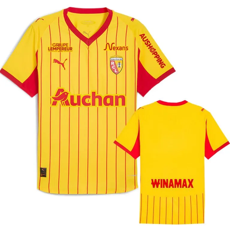 25-26 RC Lens - Camiseta Versión Hincha - Titular