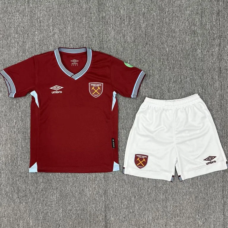 25-26 West Ham - Camiseta Infantil - Titular