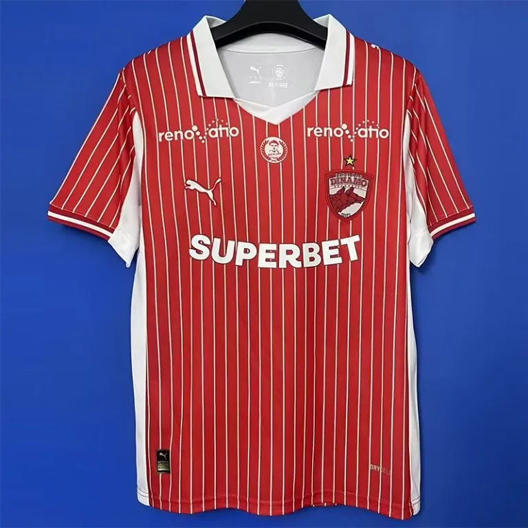 25-26 Dinamo București - Camiseta Versión Hincha - Titular