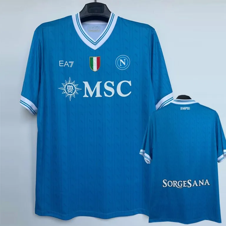 25-26 Napoli - Camiseta Versión Hincha - Titular