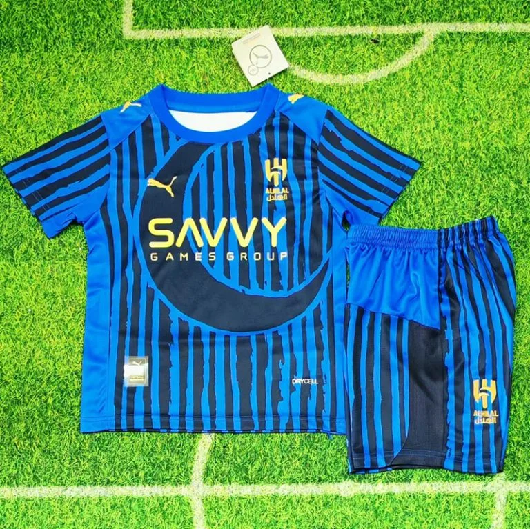 25-26 Al-Hilal Club - Camiseta Infantil - Titular - Mundial