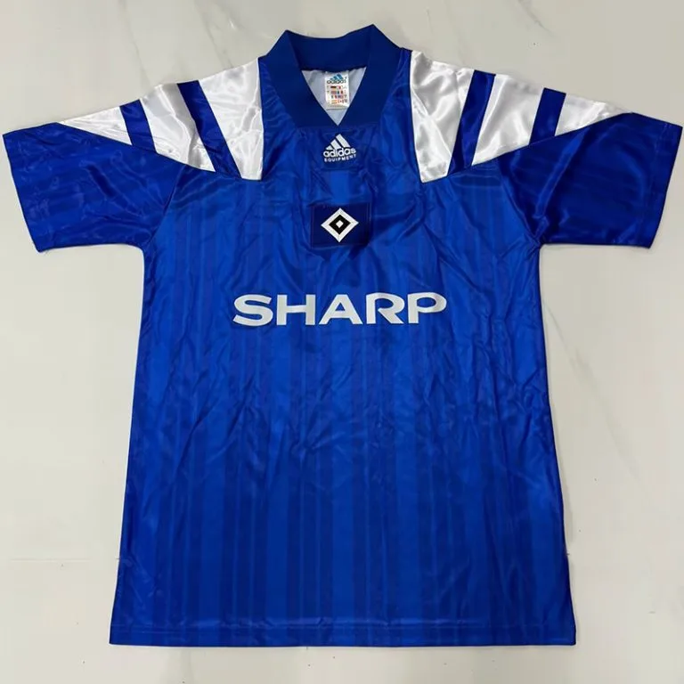 1992-1993 Hamburg SV - Camiseta RETRO - Suplente
