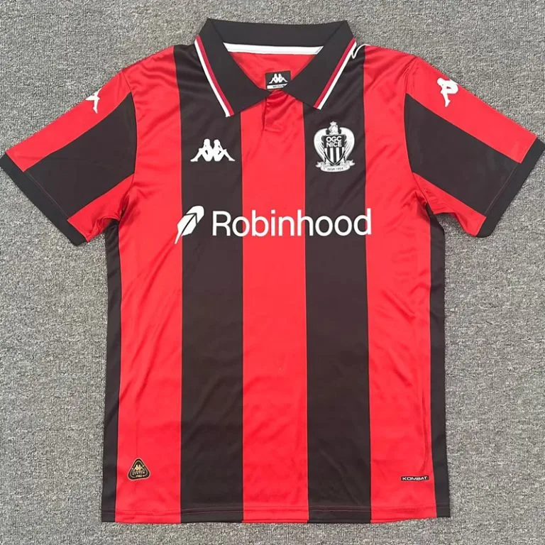 25-26 OGC Nice - Camiseta Versión Hincha - Titular