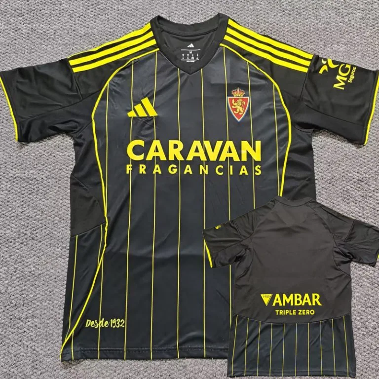 25-26 Zaragoza - Camiseta Versión Hincha - Suplente