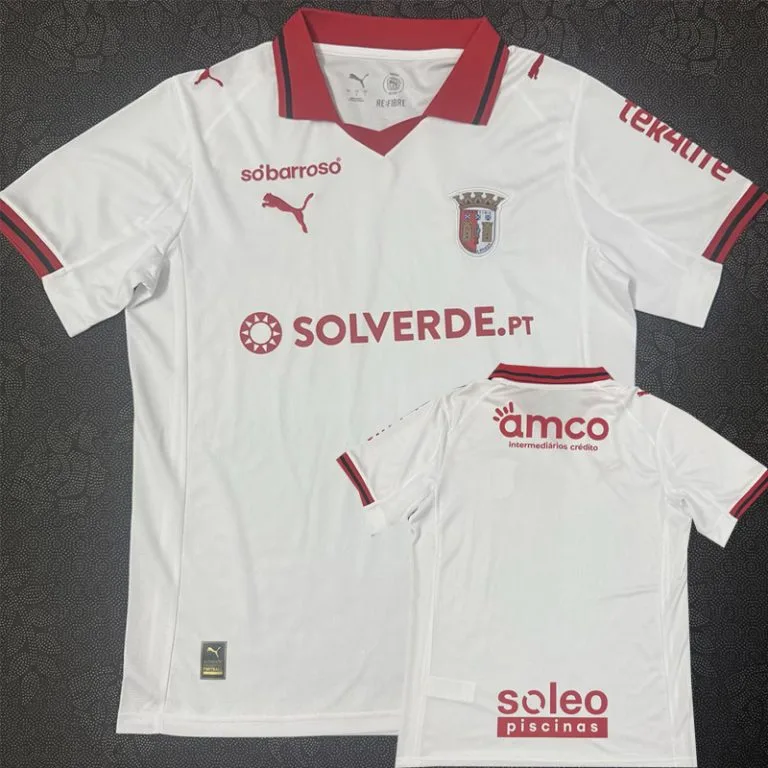 25-26 Braga - Camiseta Versión Hincha - Suplente