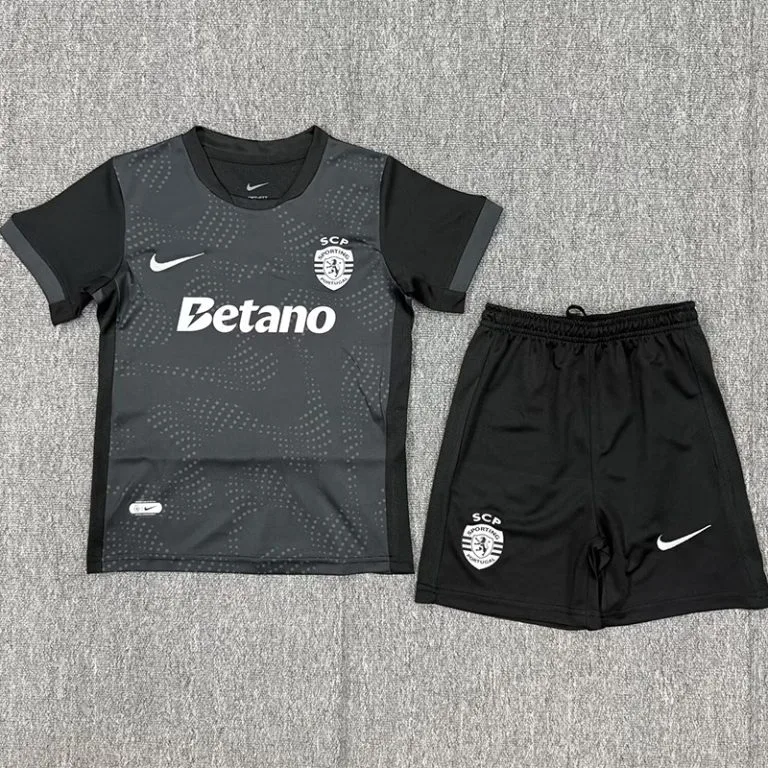 25-26 Sporting Lisbon - Camiseta Infantil - Suplente