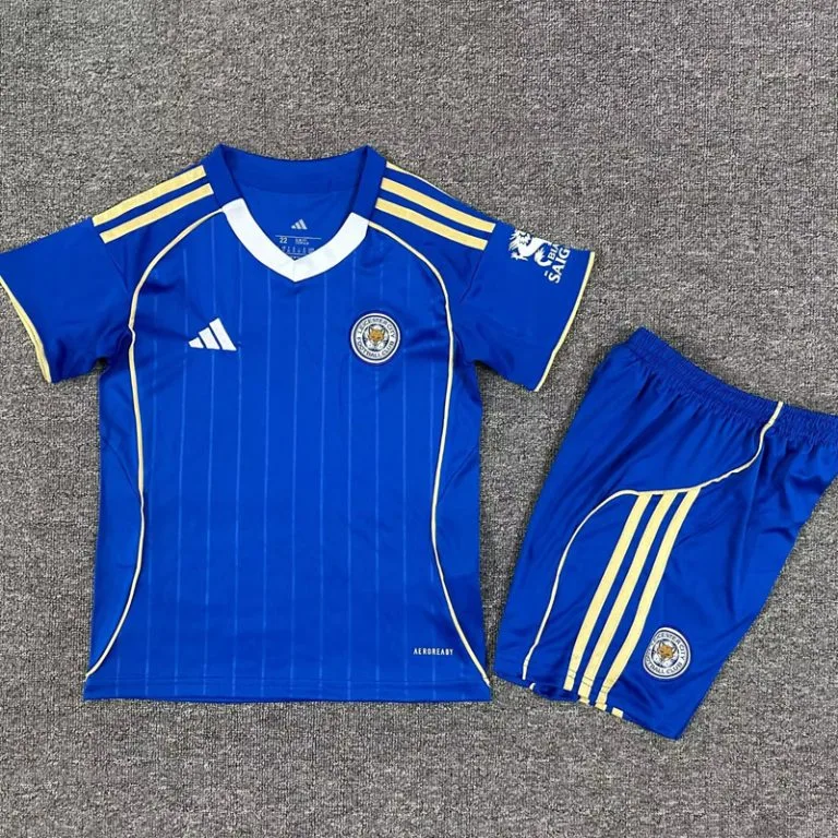 25-26 Leicester City - Camiseta Infantil - Titular