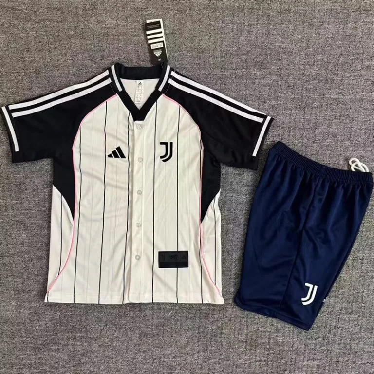 25-26 JUV - Camiseta de Béisbol Infantil - Blanco - Edición Casual