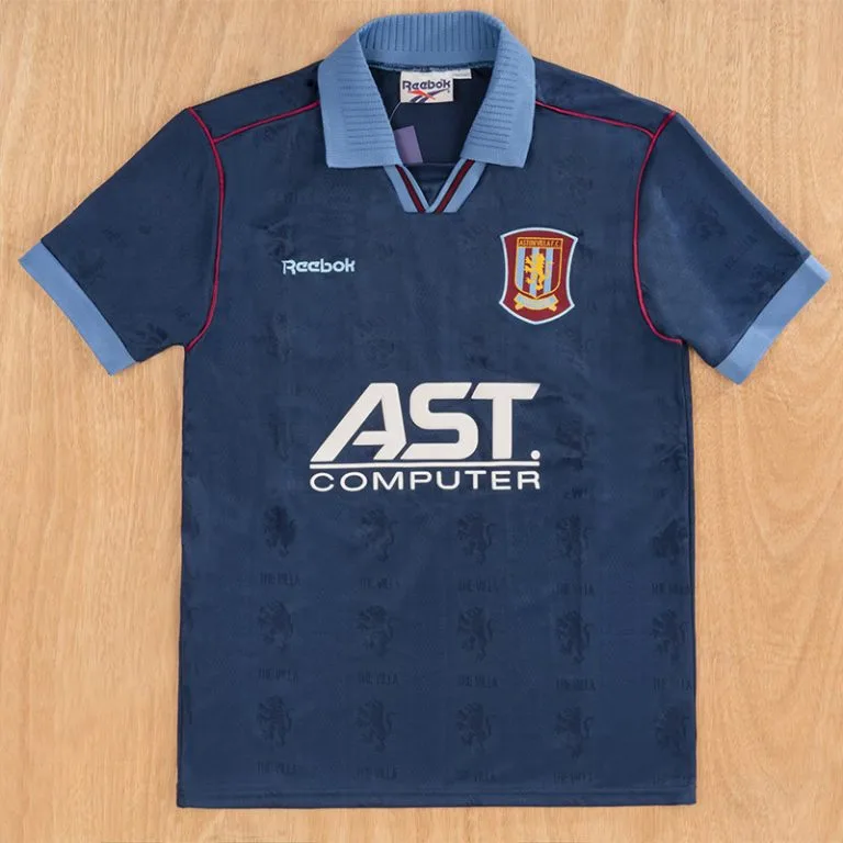 1995-1996 Aston Villa - Camiseta RETRO - Tercera
