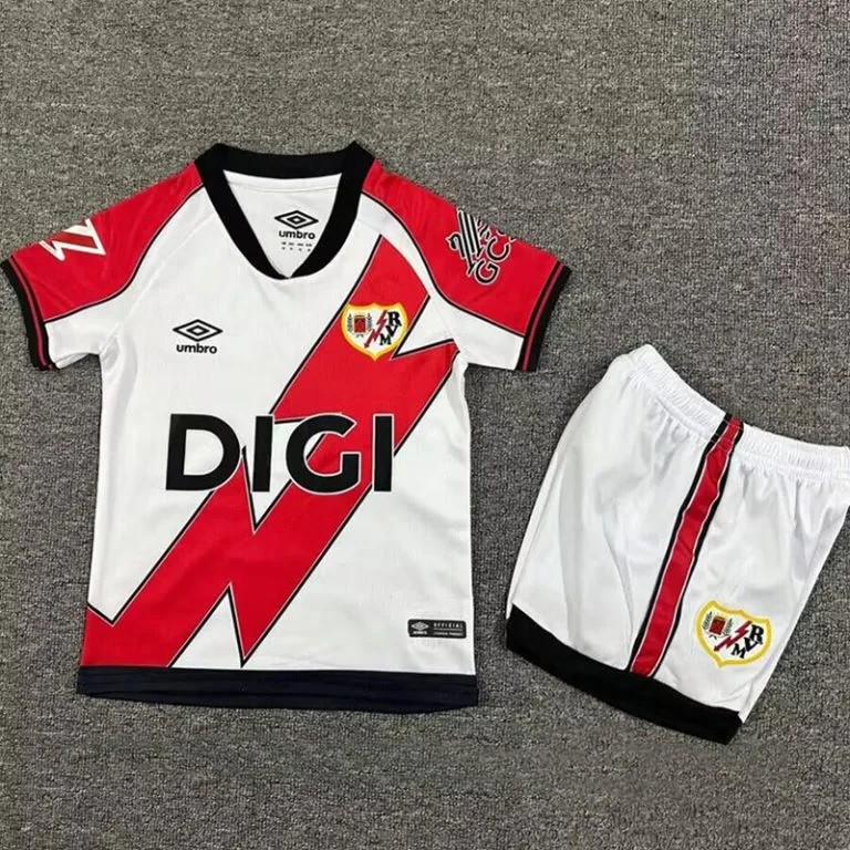 25-26 Rayo Vallecano - Camiseta Infantil - Titular