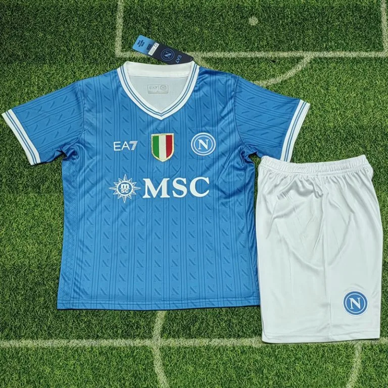 25-26 Napoli - Camiseta Infantil - Titular