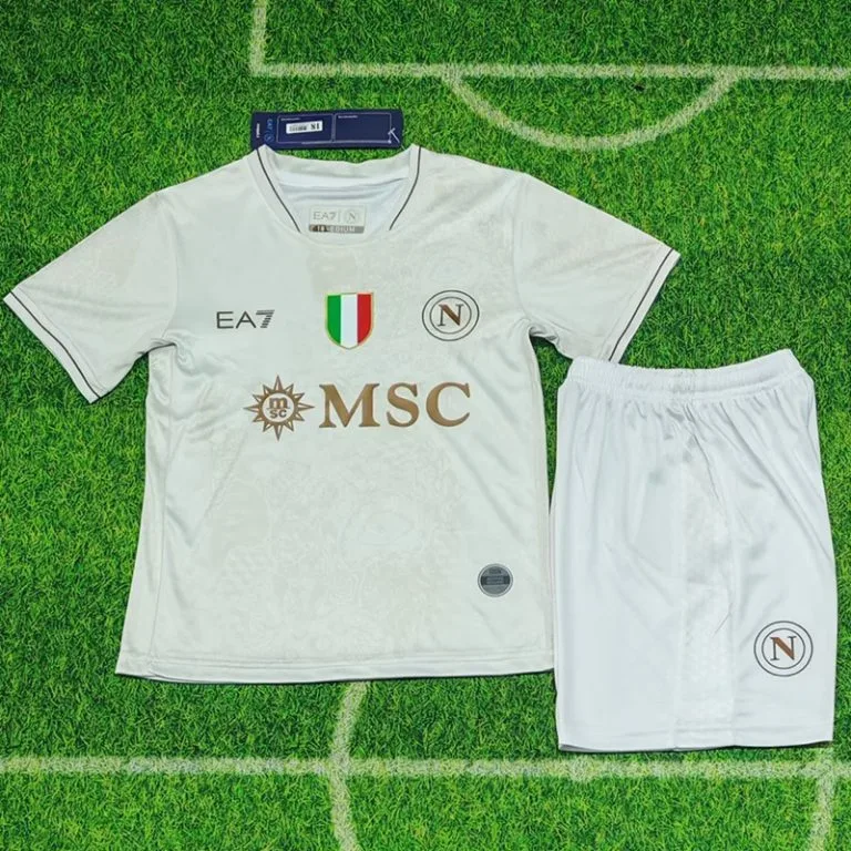 25-26 Napoli - Camiseta Infantil - Suplente