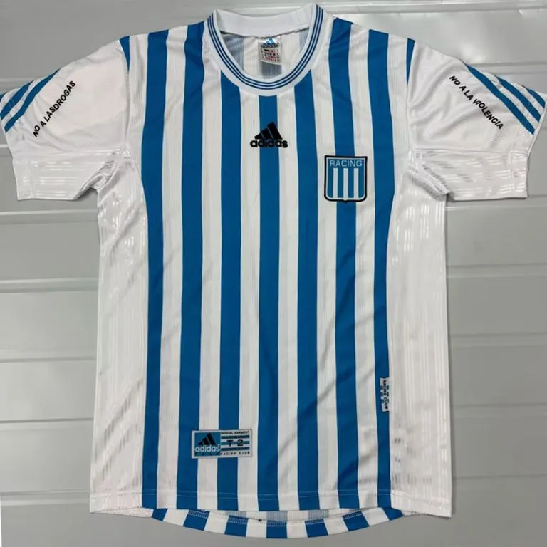 1999-2000 Racing Club - Camiseta RETRO - Titular